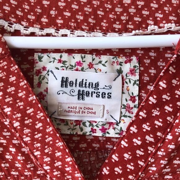 Anthropologie Holding Horses Pavin Button Down Tunic - Picture 4 of 7